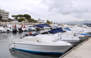 Boat rental Miami yachts docked at Miami port, FL by Yacht Scarlet Charters luxury experience